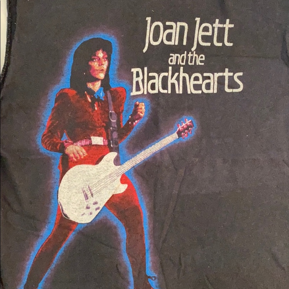 Joan Jett concert t-shirt